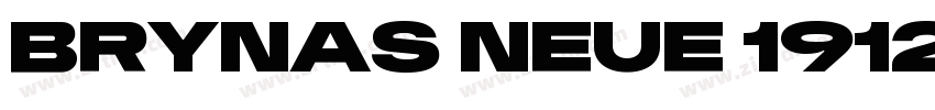Brynas Neue 1912 Bol字体转换